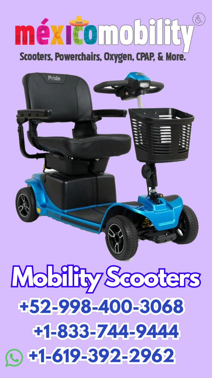 MexicoMobility®️ 
We rent scooters, wheelchairs, powerchair & oxygen equipment to all hotels & villas in major Mexico Beach destinations. ♿🛄 #cabo #cancun #puertovallarta #mazatlan #playadelcarmen #merida #cozumel #mexicoaccesible #mexicomobility #forhandicappedtravelers#electricscooters#mobilityscooters  #wheelchairaccessiblehotels #wheelchairaccessible #wheelchairs #travelwithwheelchair #travelingwithdisabilities #travelwithwheels #disabledtraveler